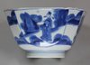 V169 Blue and white bowl, Kangxi (1662-1722)