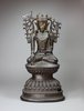 V264 Burmese Shan Jumbupati bronze Buddha,  late 18th century