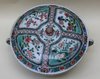 V721 Famille verte bowl and cover, Kangxi (1662-1722)