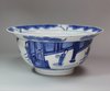 V773 Blue and white bowl, Kangxi (1662-1722)