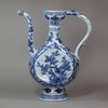 V987 Extremely rare Chinese blue and white ewer (aftaba)