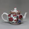 V996 Famille rose teapot and cover Yongzheng (1723-1735)