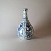 W153 Kraak blue and white bottle vase, Wanli (1573-1619)