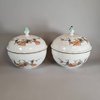 W175 Pair of Meissen circular tureens and covers, circa 1740