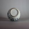 W224 Japanese Arita blue and white apothecary vase
