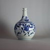 W224 Japanese Arita blue and white apothecary vase