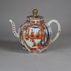 W278 Imari hexagonal teapot, Kangxi (1662-1722)