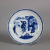 W302 Fine Chinese blue and white saucer dish, Kangxi(1662-1722)