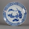 W356 Blue and white plate, Kangxi (1662-1722)