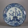 W362 Japanese blue and white plate, circa 1700