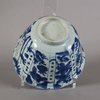 W391 Chinese blue and white kraak bowl, Wanli (1573-1619)