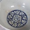 W450 A LARGE BLUE AND WHITE BOWL,LATE MING WANLI