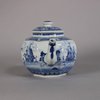 W464 Japanese Arita blue and white teapot, Edo Period (1603-1868), c. 1720
