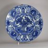 W480 Japanese blue and white dish Genroku period