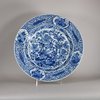 W483 Chinese blue and white dish Kangxi(1662-1722)