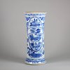W53 Blue and white beaker vase, Kangxi (1662-1722)