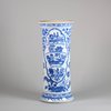 W53 Blue and white beaker vase, Kangxi (1662-1722)