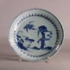 W642 Chinese blue and white dish, Tianqi (1621-27)