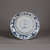 W691 Chinese blue and white ‘Riot of Rotterdam’ plate, early Kangxi (1662-1722)