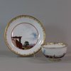 W72 A Meissen teabowl and saucer, circa 1740