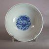 W875 Chinese blue and white bowl, Guangxu (1875-1908)