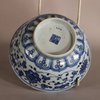 W876 Chinese 19th century blue and white bowl