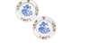 Q923 Pair of Chinese with an English crest, early Qianlong(176-1795)