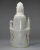 X185 Blanc de chine figure of a Guanyin and child, 17th century