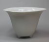 X205 Large rare Chinese blanc de chine flared cup Kangxi(1662-1722)