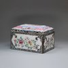X229 Canton enamel rectangular box and cover, Qianlong (1736-95)