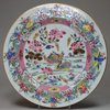 X296 Famille rose plate, Yongzheng (1723-35)