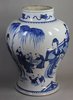 X50 Blue and white baluster vase, Kangxi (1662-1722)