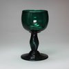 X512 Green-tinted wine glass, circa 1760
