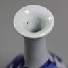 X743 Blue and white vase, Kangxi (1662-1722)