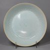 X750A Small shallow qingbai dish with moulded decoration