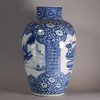 X915 Blue and white vase, Kangxi (1662-1722)