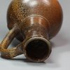 X953 German brown saltglaze stoneware jug, circa 1600