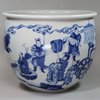 Y144 Blue and white jardinière, Kangxi (1662-1722)