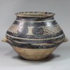 Y165 Earthenware funerary urn, Neolithic period