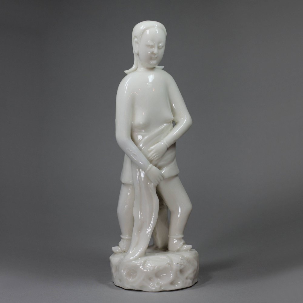 Y269 Blanc de chine figure of Eve, Kangxi (1662-1722)