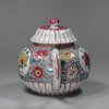 Y273 Chrysanthemum famille-rose teapot, Yongzheng (1723-1735)