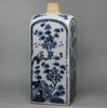 Y322 Blue and white flask, 18th century
