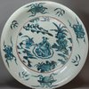 Y532 'Zhangzhou' deep turquoise swatow dish, 16th century