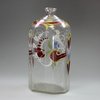 Y684 Bohemian glass flask, mid 18th century