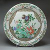 Y691 Famille verte plate, Kangxi (1662-1722)
