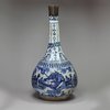 Y800 Safavid blue and white bottle vase, Ardabil circa 1670