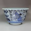 Y823 Frankfurt blue and white bowl, 18th century