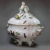 Y844 A Meissen 'ornithological' two-handled oval soup tureen and cover