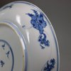 Y925 Matched pair of Chinese blue and white dishes