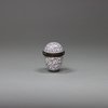 Y929 Miniature Staffordshire enamel egg-form box, 18th century